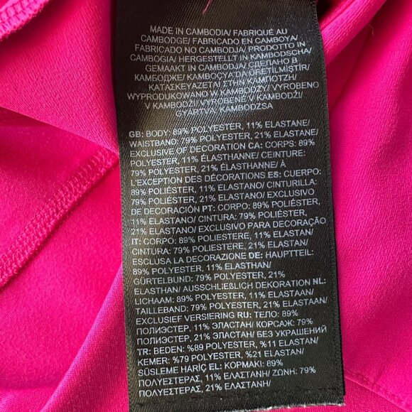 The North Face Womens Small Shorts Pull On Neon Pink Athletic Short Zipper - Picture 7 of 8